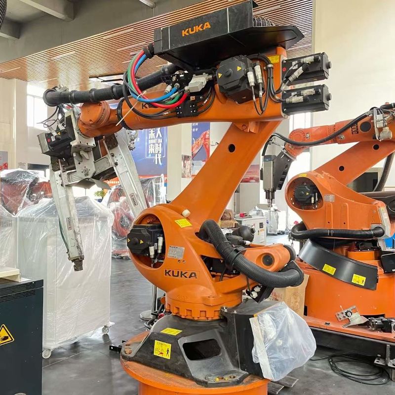 โรบอต KUKA ที่ติดผนัง ใช้ 6 แกนและความปลอดภัย IP 65 ความจุหนักสูง 210 กิโลกรัม! โรบอต KUKA KR210