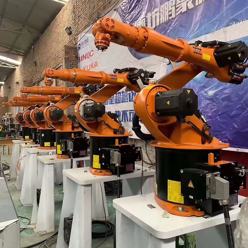 โรบอต KUKA ที่ติดผนัง ใช้ 6 แกนและความปลอดภัย IP 65 ความจุหนักสูง 210 กิโลกรัม! โรบอต KUKA KR210