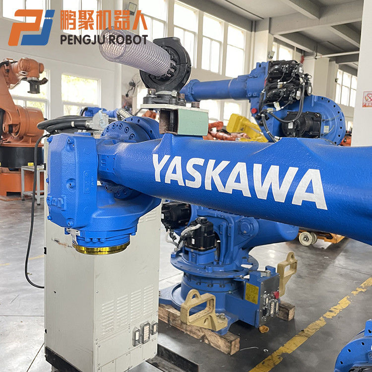ใช้ YASKAWA หุ่นยนต์ โครงสร้างแขนหุ่นยนต์ที่กระชับกระชับสําหรับการปั่นวงโค