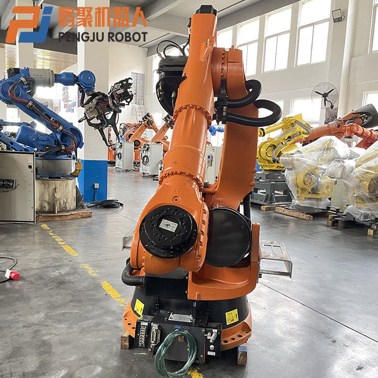 2700 mm Reach KUKA KR210 ใช้หุ่นยนต์ KUKA 6-Axis สําหรับการฉลากแม่นยํา การบดที่ประสิทธิภาพและการปรับกระดาษ