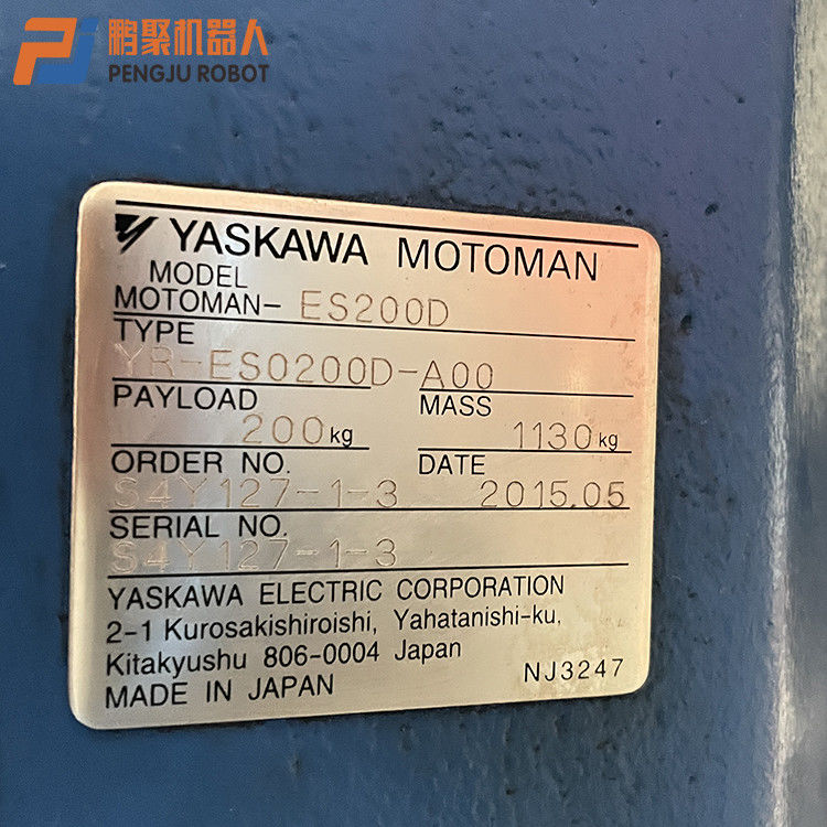 Yaskawa ES200D หุ่นยนต์เชื่อมจุดอัตโนมัติ 6 แกนเต็มรูปแบบพร้อมช่วงแขน 2650 มม
