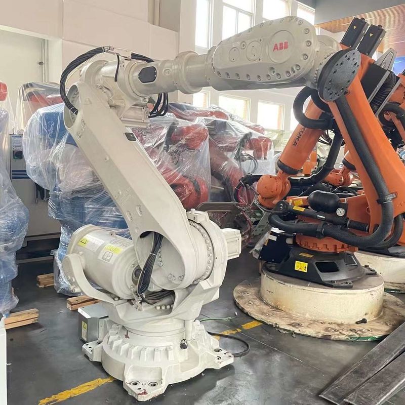 ABB IRB 6700-155/2.85, 155 กิโลกรัมน้ําหนัก 2850 มิลลิเมตร