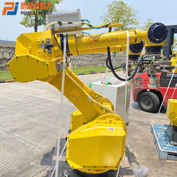 Fanuc โรบอต เลือกอะไหล่ แผงขนส่ง กระเบื้องกระเป๋า เครื่องบรรจุบรรจุ Fanuc M-710iC/50 (R-30iA)