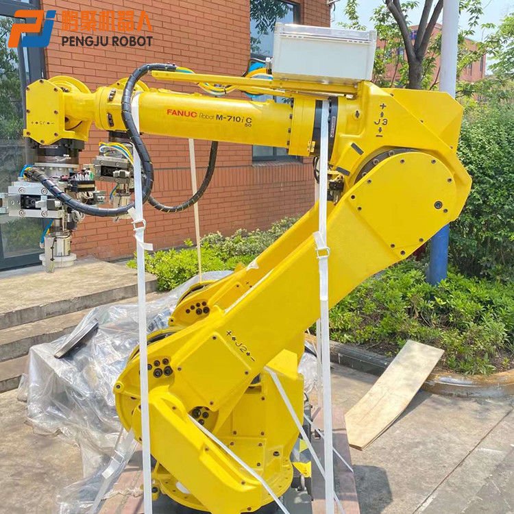 Fanuc โรบอต เลือกอะไหล่ แผงขนส่ง กระเบื้องกระเป๋า เครื่องบรรจุบรรจุ Fanuc M-710iC/50 (R-30iA)