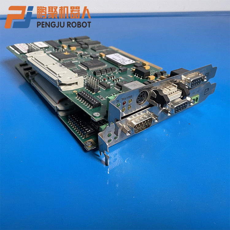 บัตรอินเตอร์บัสไฟเบอร์ออปติก KUKA 00-118-966 C2 บัตรอินเตอร์บัสทองแดง / PCI, บัตรอินเตอร์บัสมาสเตอร์ / สลาฟจากฟีนิกซ์, 2 บัตร