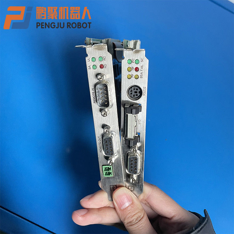 บัตรอินเตอร์บัสไฟเบอร์ออปติก KUKA 00-118-966 C2 บัตรอินเตอร์บัสทองแดง / PCI, บัตรอินเตอร์บัสมาสเตอร์ / สลาฟจากฟีนิกซ์, 2 บัตร