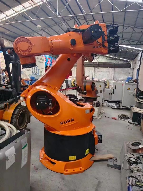 KR 510 R3080 palletizing robot t kuka อุตสาหกรรม 6-axis แขนเครื่องจักรกลและภาระประโยชน์ 500 kg อุตสาหกรรมหุ่นยนต์หุ่นยนต์ KUKA KR 510 R3080 เป็นหุ่นยนต์แขน 6 แกนที่ให้บริการภาระประโยชน์ 510 kg และ 3076 mm