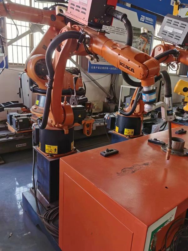 KUKA KR5 R1400 KRC4 การจัดการของชิ้นส่วน, การวัด, การประกอบของชิ้นส่วน, การติดต่อ - การผูกพันผูกพัน, การปั่นวงโค