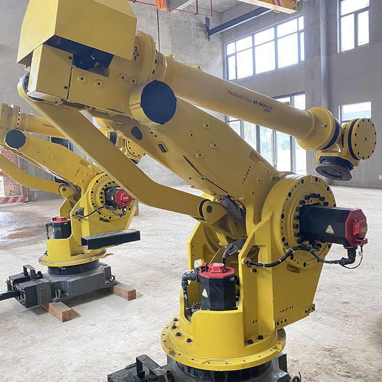 Fanuc M-900iA/260L 3100mm Reach 6-Axis อุตสาหกรรมหุ่นยนต์สําหรับสป็อตเวลดิ้ง พรีส Tending และ Palletising ความต้องการ