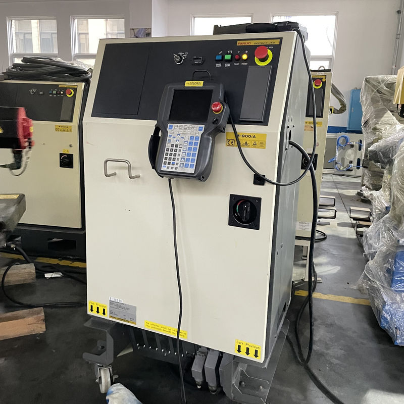 Fanuc M-900iA 350 หุ่นยนต์มือสอง 6 แกน 2655 มิลลิเมตร ติด R30iA เครื่องควบคุม