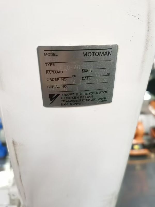 2061mm Reach CR50 XRC 50kg โมโตแมน อาร์ค โรบอตการปั่นสําหรับการปั่นและการบรรทุก / ถอนชิ้นส่วน
