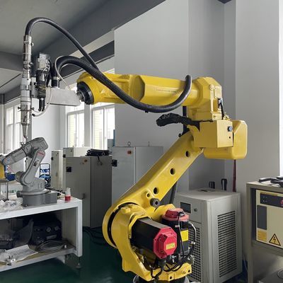 เครื่องตัดเลเซอร์หุ่นยนต์ 6 แกน Fanuc M-20iA หุ่นยนต์ปาเลต