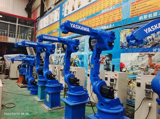 Yaskawa Automatic ใช้หุ่นยนต์ 6 แกน Loading Unloading Robot Yaskawa HP20D