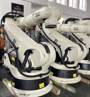 หุ่นยนต์ Kuka 6 แกนใช้แล้ว KR150-2 2000 หุ่นยนต์เชื่อมอุตสาหกรรมมัลติฟังก์ชั่น