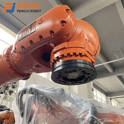 2700 มม Reach โปรแกรม Kuka โรบอตปั่นสําหรับการปั่นที่รวดเร็วและแม่นยํา การประกอบการพิเศษ: KUKA KR210, การแก้ไขเดียวของคุณ - หยุดสําหรับการใช้งานอุตสาหกรรมทั้งหมด