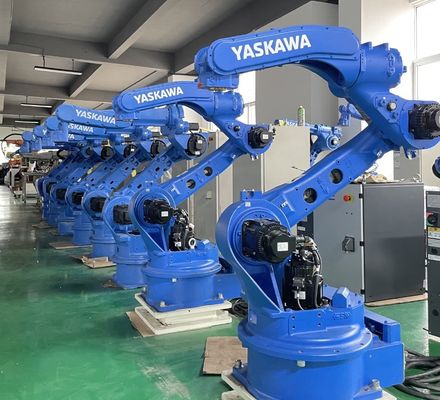 ใช้แขนหุ่นยนต์ประกบ Yaskawa MH24 หุ่นยนต์เชื่อมเลเซอร์อัตโนมัติเต็มรูปแบบ
