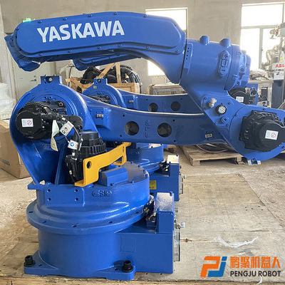 Yaskawa MH24 หุ่นยนต์เชื่อมที่ใช้แล้ว 6 แกน หุ่นยนต์เชื่อมเลเซอร์อัตโนมัติเต็มรูปแบบ