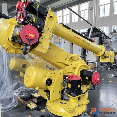 หุ่นยนต์อุตสาหกรรม 6 แกนมือสอง FANUC 2000iB 125L Palletizing Handling Manipulator