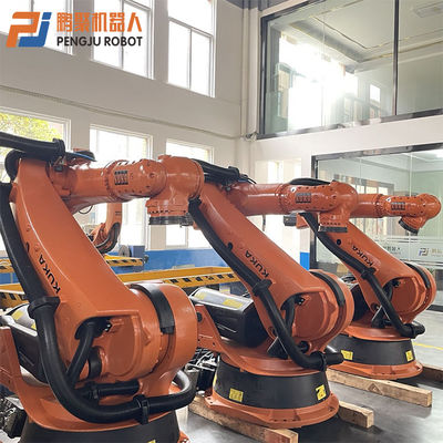 แขนหุ่นยนต์ Kuka สำหรับการจัดเรียงสินค้าบนพาเลทเพื่อการจัดการผลประโยชน์