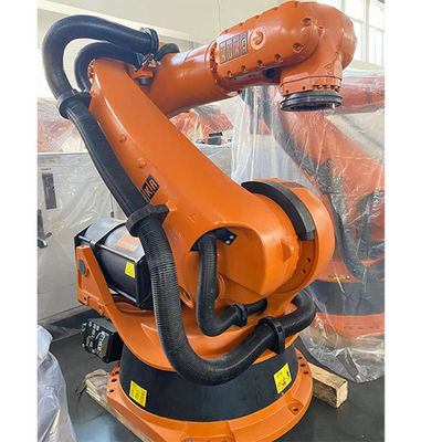 แขนหุ่นยนต์ 6 แกนที่ใช้ในอุตสาหกรรม KUKA KR200 หุ่นยนต์ขนถ่ายพาเลท