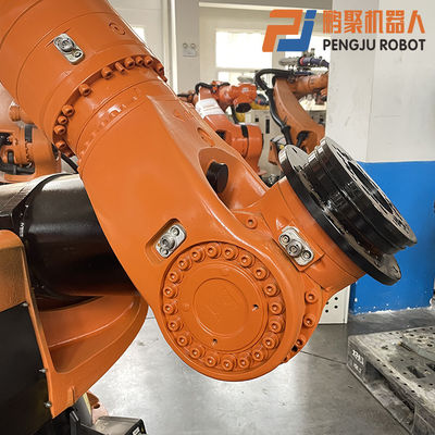 โรบอตพอลเลติซิ่ง Kuka ที่ใช้กับ โปรฟินเน็ต สื่อสาร โรบอตพอลเลติซิ่งอัตโนมัติ จัดการฝาก