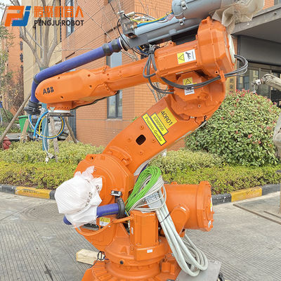 หุ่นยนต์ ABB ที่ใช้ในอุตสาหกรรม ABB6640-235 / 2.55 หุ่นยนต์สำหรับการจัดการแท่นวางสินค้าแบบจุดเชื่อม