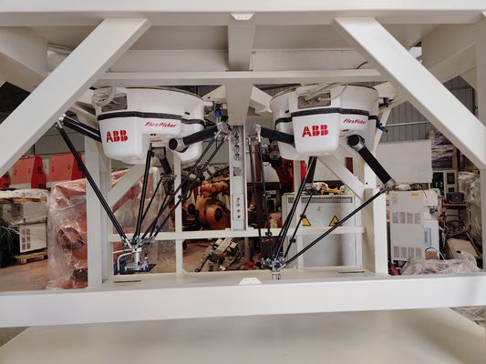 หุ่นยนต์ IRB 360 ABB สำหรับการคัดแยกการหยิบบรรจุภัณฑ์
