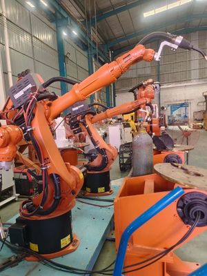 โรบ็อตปั่นจุด KUKA KR16L6 ของแท้ พร้อมโปรแกรม Kuka สําหรับอุตสาหกรรม