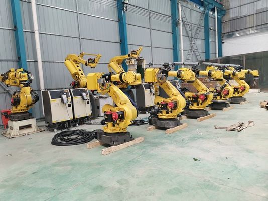 FANUC อาร์คเวลดร็อบโต 165Kg รีวิว RJ3iB สําหรับการบรรทุกและการปลด