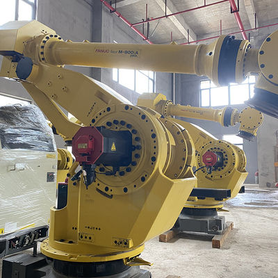Fanuc M-900iA/260L 3100mm Reach 6-Axis อุตสาหกรรมหุ่นยนต์สําหรับสป็อตเวลดิ้ง พรีส Tending และ Palletising ความต้องการ