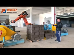 หุ่นยนต์วางพาเลทกล่องอุตสาหกรรมหกแกนที่ใช้แล้ว Yaskawa UP350-200 หุ่นยนต์วางพาเลท