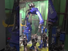กำลังโหลด ขนถ่าย Robotic Palletizer Robot Arm มือสอง YASKAWA MH12