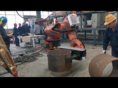 หุ่นยนต์ 6 แกนใช้แล้วสีน้ำเงิน Yaskawa MH50Ⅱ หุ่นยนต์ประกอบอิเล็กทรอนิกส์