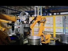 6 แกนใช้ ABB Robots Spot Welding Industrial Robot ABB6640-235 / 2.55 มัลติฟังก์ชั่น