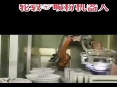 ED05 เครื่องควบคุมการบรรทุก โรบอตปั่นจุด Kuka KR16L6 ด้วย 1610 มม